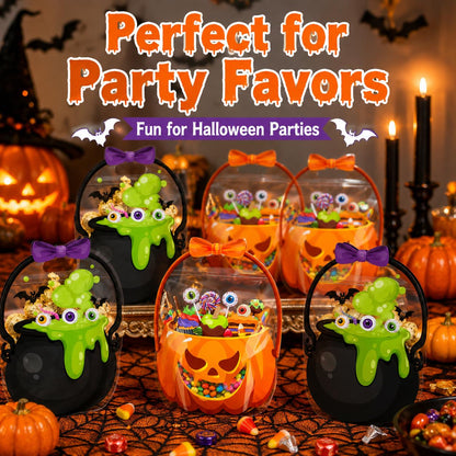 🎃 Halloween Treat Bags with Handles 🍬