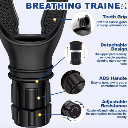 The Breathing Trainer | Train Your Lungs for Better Health & Stamina