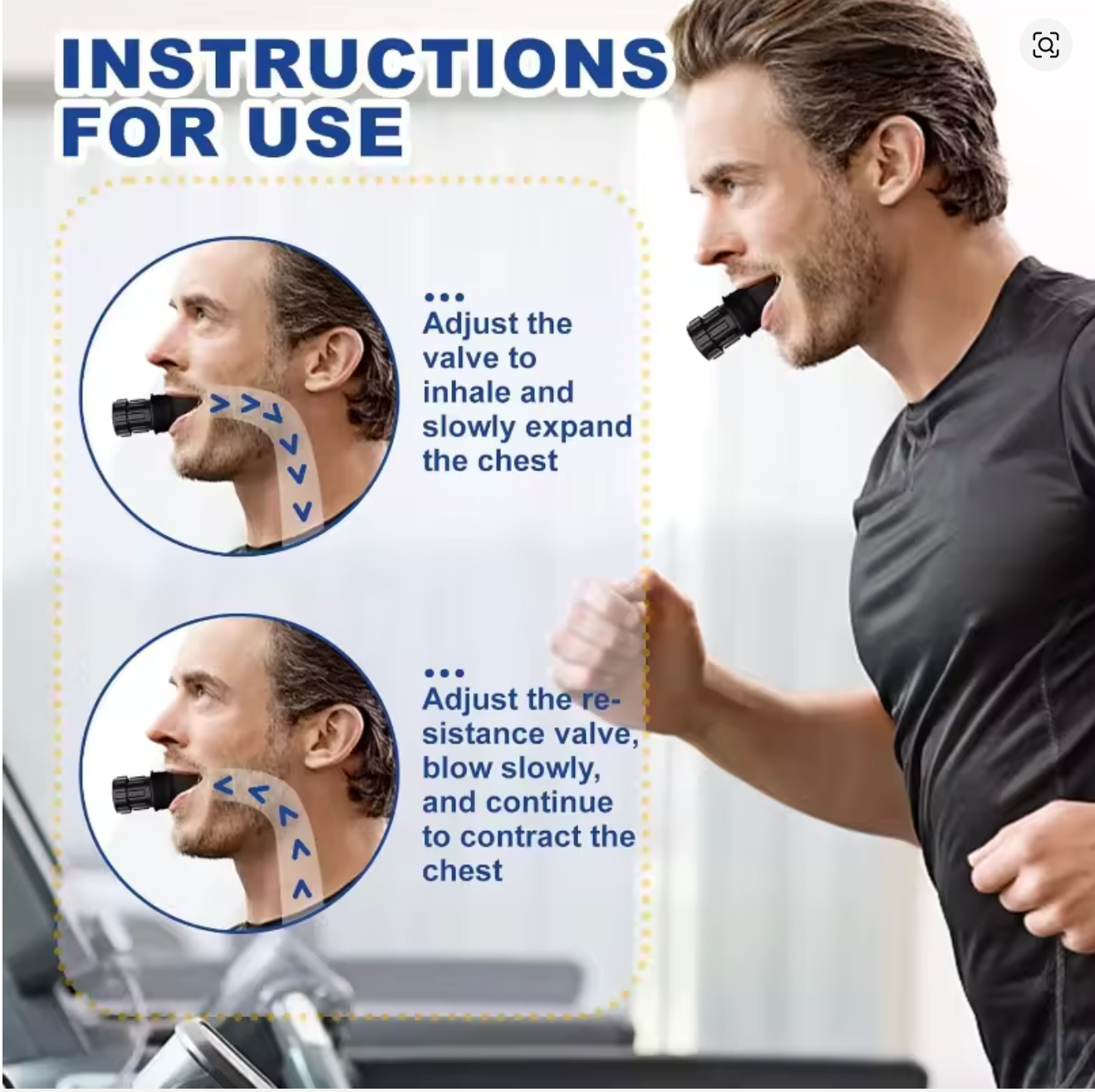 The Breathing Trainer | Train Your Lungs for Better Health & Stamina