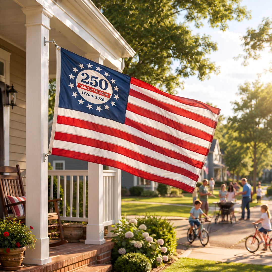 Celebrate 250 Years of Freedom with a Flag as Bold as Your Spirit