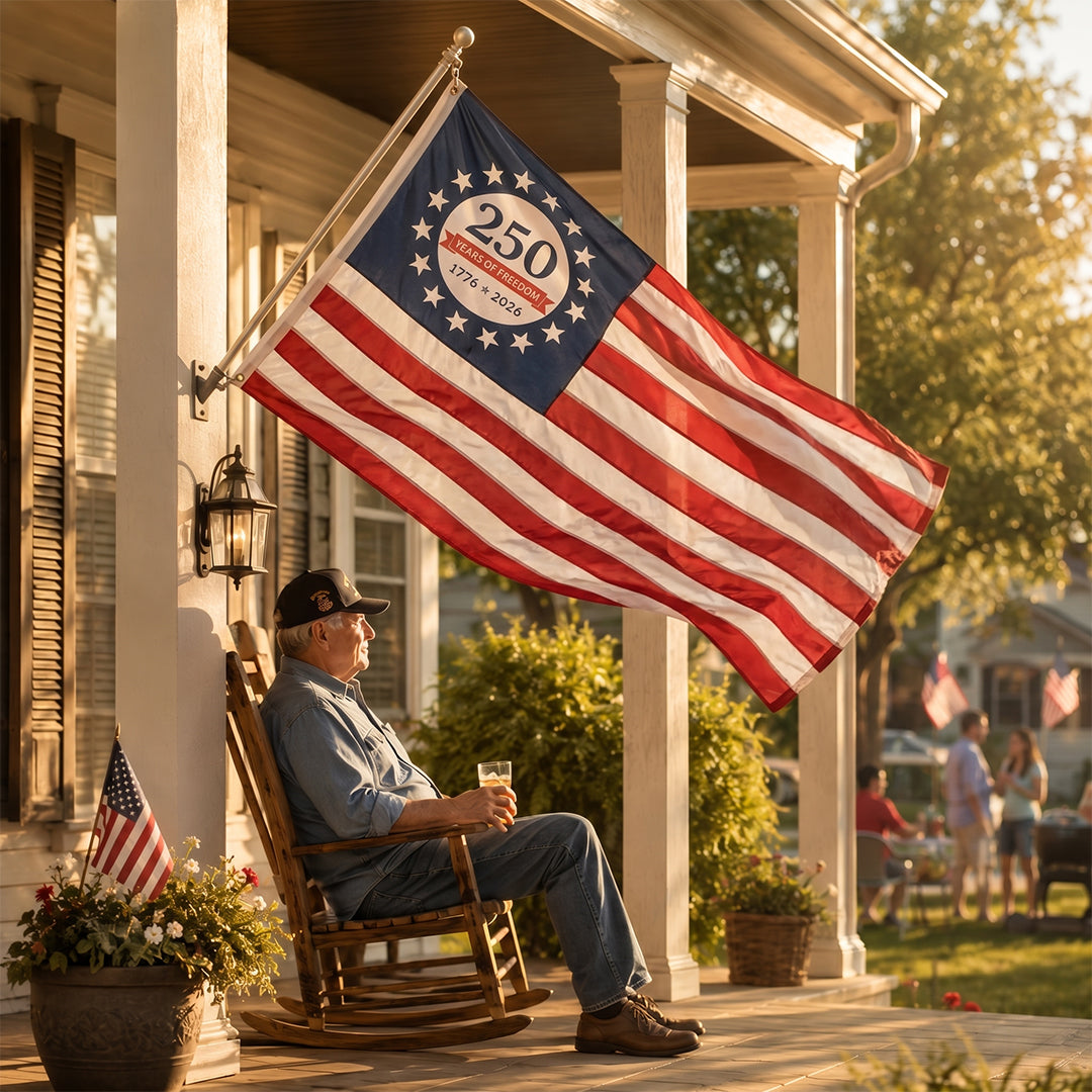 Celebrate 250 Years of Freedom with a Flag as Bold as Your Spirit