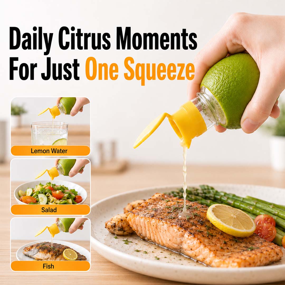 2026 New Model Manual Mini Fruit Juicer for Lemons and Citrus Fruits
