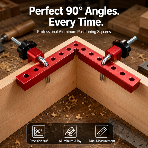90-Degree Positioning Squares Right Angle Clamps Kit