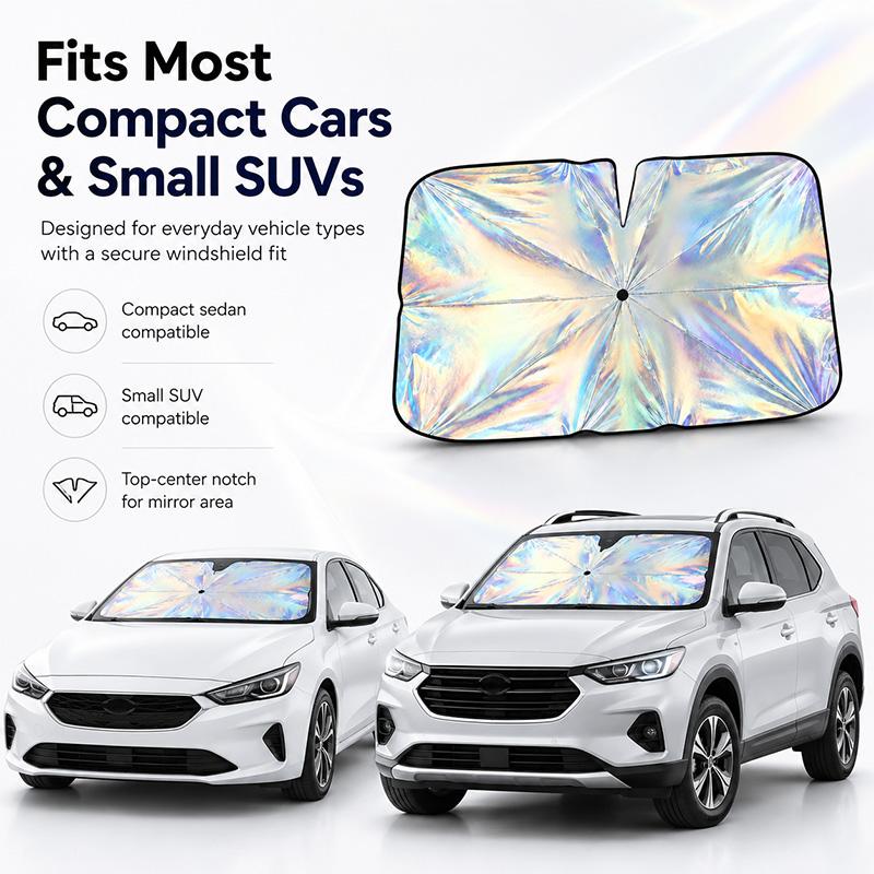 🔥 50% OFF SUMMER SALE ☀️ | 3-Second Windshield Sun Shade Umbrella