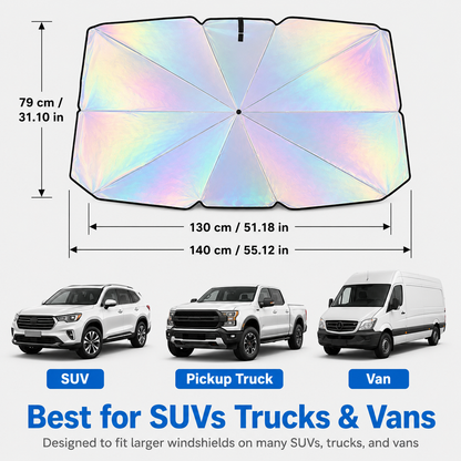 🔥 50% OFF SUMMER SALE ☀️ | 3-Second Windshield Sun Shade Umbrella