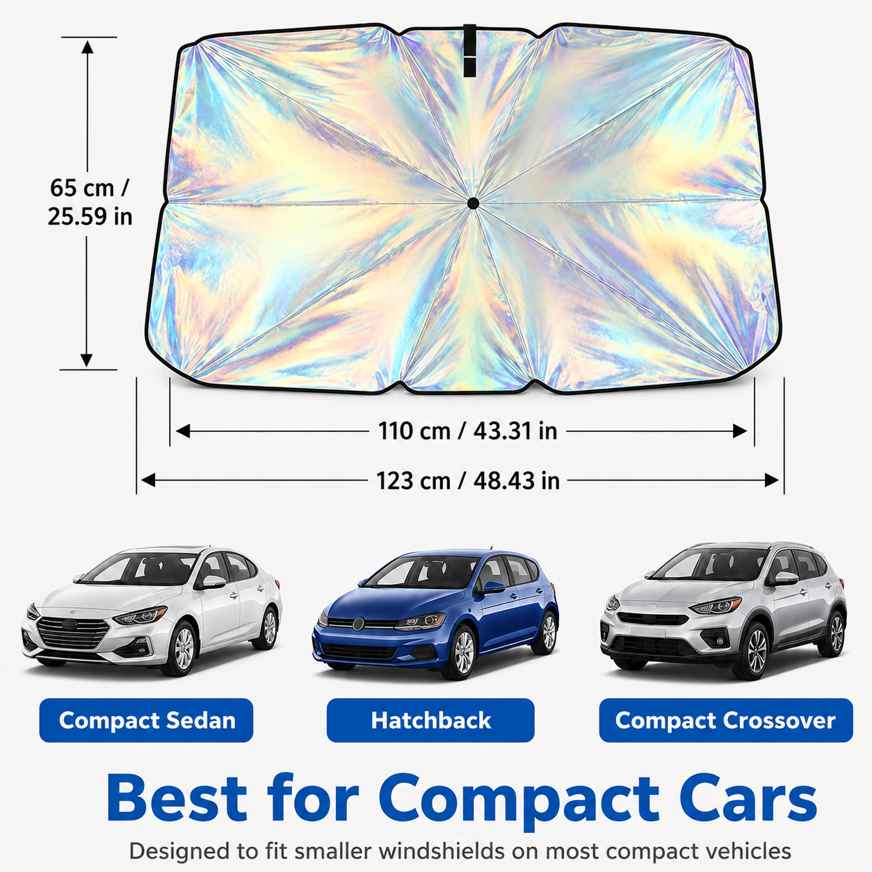 🔥 50% OFF SUMMER SALE ☀️ | 3-Second Windshield Sun Shade Umbrella