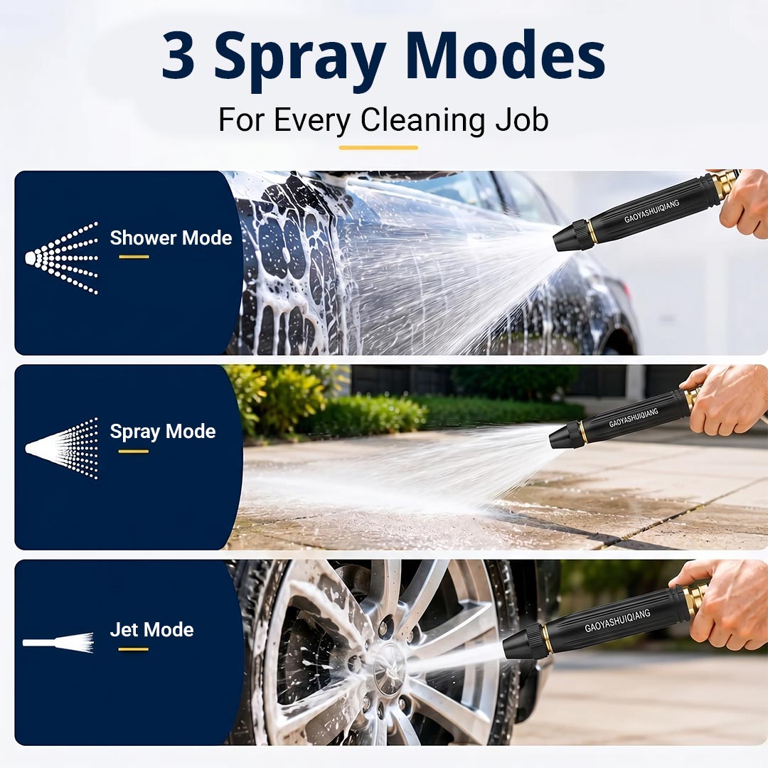 High-Pressure Car Wash Water Gun