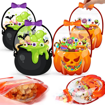 🎃 Halloween Treat Bags with Handles 🍬