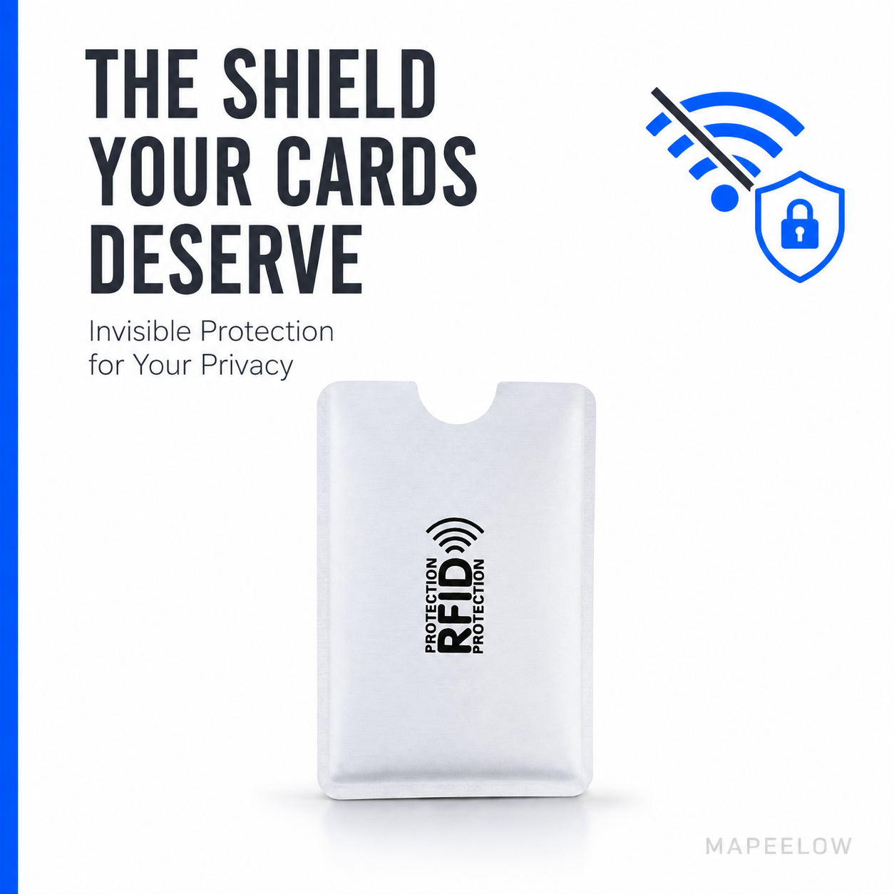 A simple protective sleeve for each card you carry most.