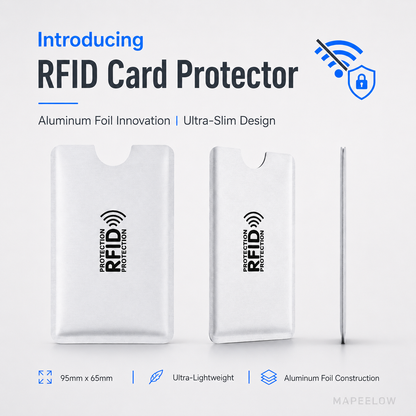 A simple protective sleeve for each card you carry most.