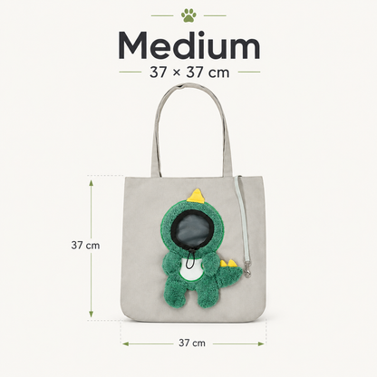 Viral Head-Out Pet Carrier Tote – Cute Shoulder Bag for Cats & Small Dogs