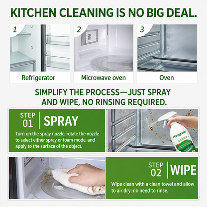 🍋 Kitchen Enzyme Cleaner – Powerful Degreasing, Long-Lasting Freshness   🍋🧽【Flash Sale】