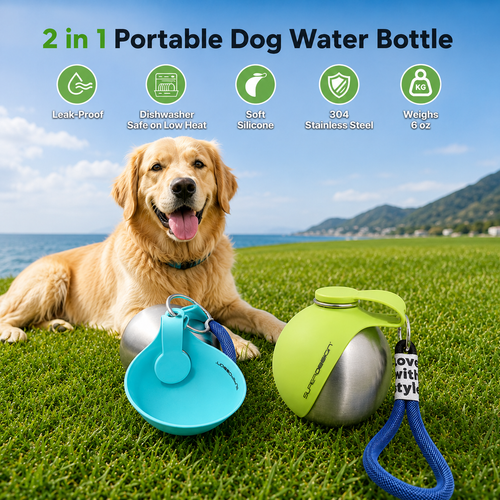Pupcup Portable Pet Water Bottle