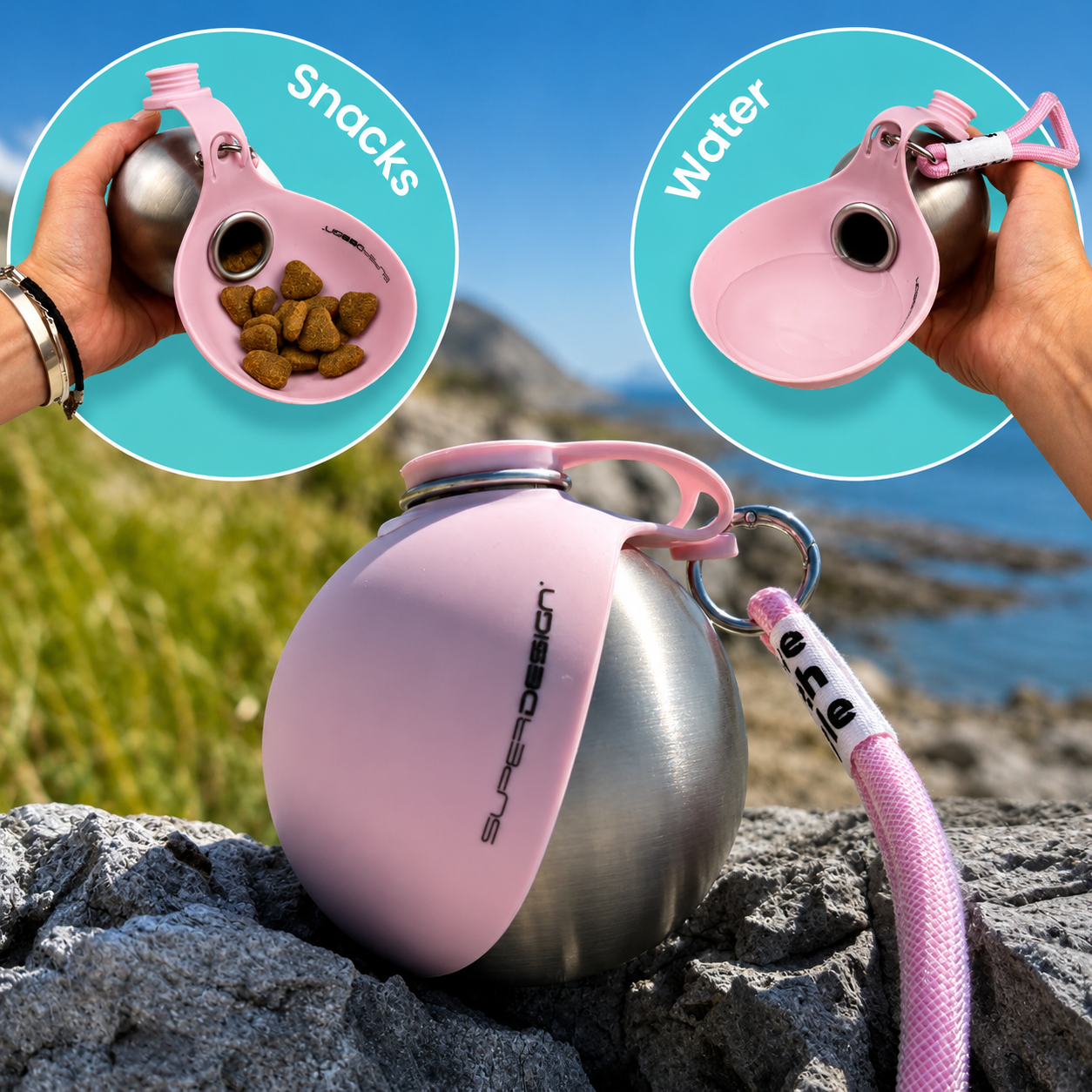Pupcup Portable Pet Water Bottle