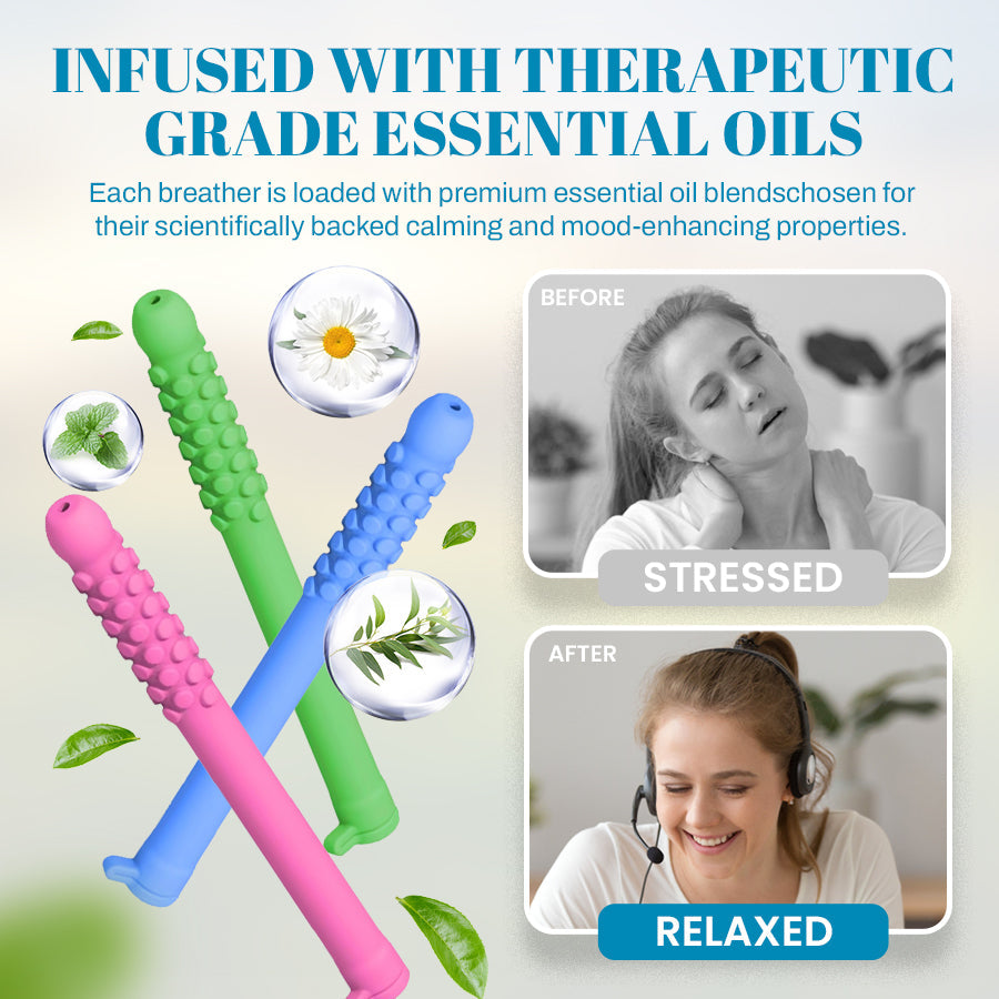 Chewable Puffer – The Essential Aromatherapy Stress & Craving Breather 🌿