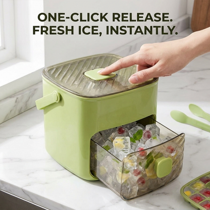 Portable One-Touch Ice Maker