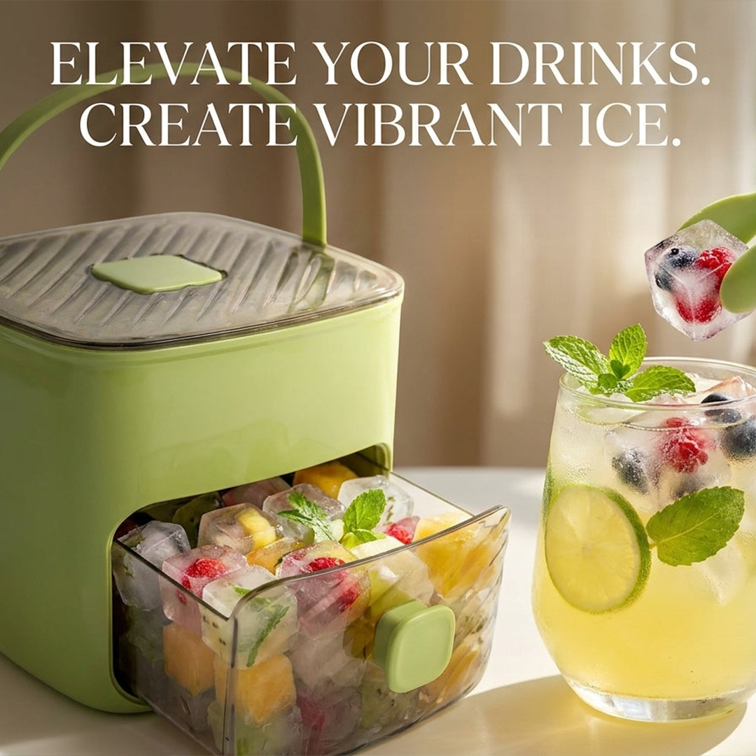 Portable One-Touch Ice Maker