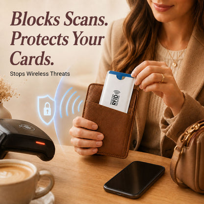 Ultra-Slim RFID Blocking Card Sleeves