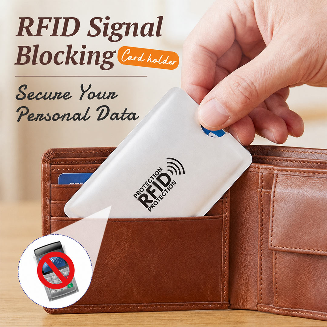Ultra-Slim RFID Blocking Card Sleeves