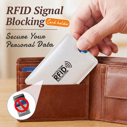 Ultra-Slim RFID Blocking Card Sleeves