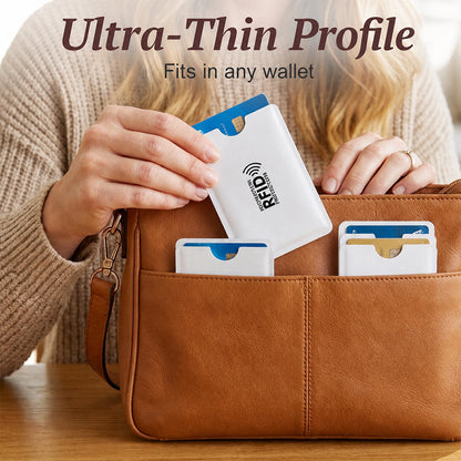 Ultra-Slim RFID Blocking Card Sleeves
