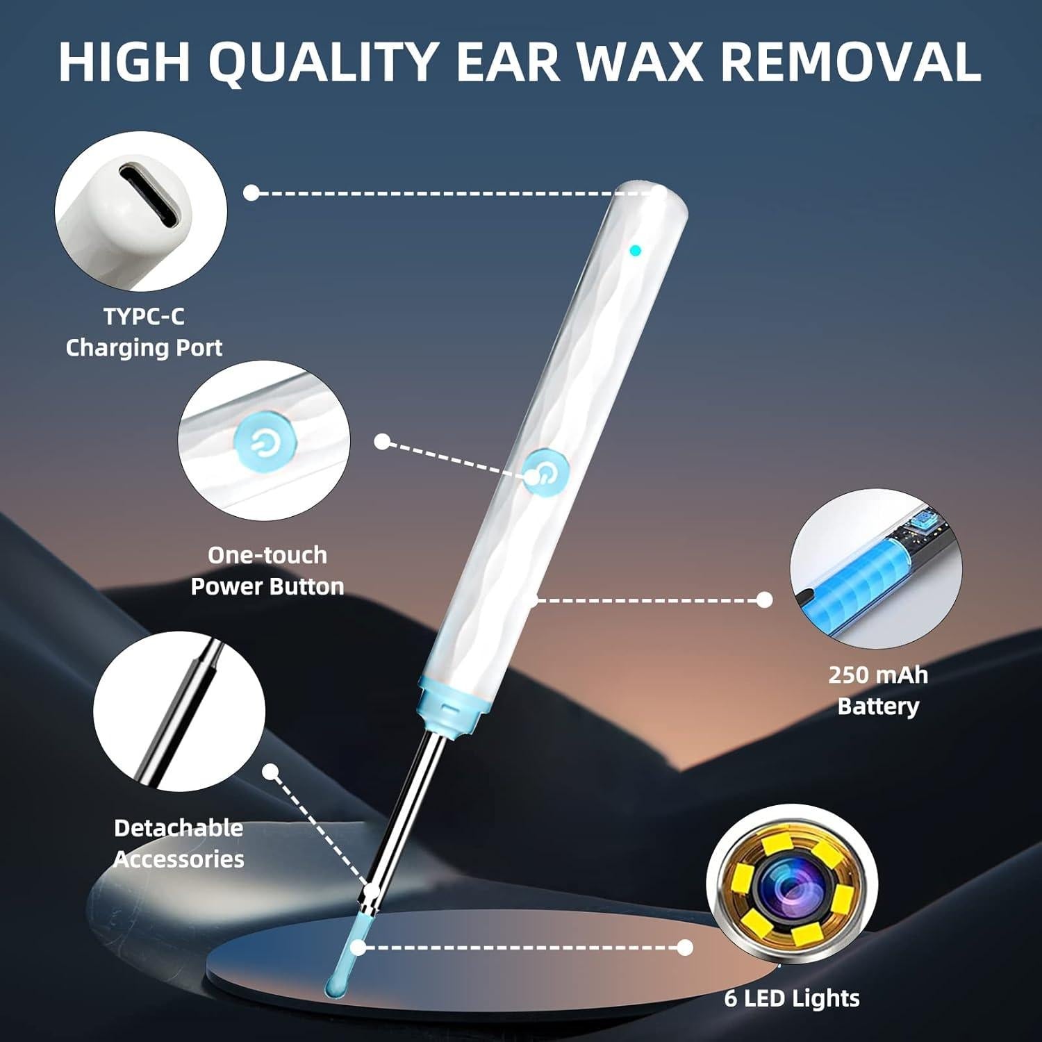 Smart Ear Wax Cleaner with Camera