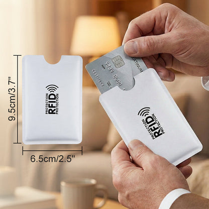 A simple protective sleeve for each card you carry most.