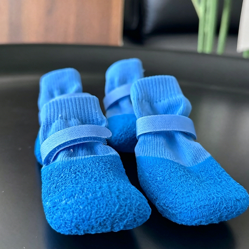 Anti-Slip Dog Shoe Socks – Waterproof Soles & Secure Fit