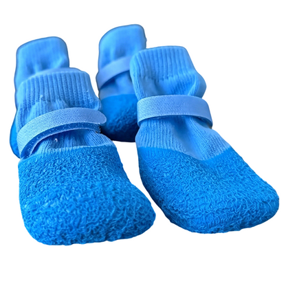 Anti-Slip Dog Shoe Socks – Waterproof Soles & Secure Fit