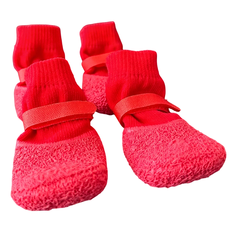 Anti-Slip Dog Shoe Socks – Waterproof Soles & Secure Fit